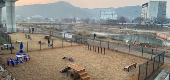 처인구 경안천 산책…